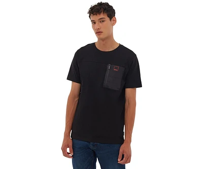 Bench Dna Men's Sandbach Chest Pocket T-Shirt