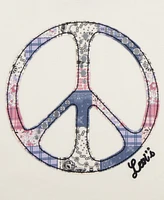 Levi's Big Girls Oversized Peace Sign Tee