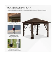 Slickblue Pop-Up Canopy Tent for Instant Outdoor Shelter and Events