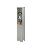 Slickblue Versatile Bathroom Cabinet with Shelves and Doors for Efficient Storage and Organization