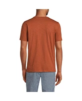 Lands' End Men's Short Sleeve Slub Tee