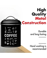 Amici Home Coffee Fix Metal Canister