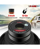 5 Core 8 Inch Subwoofer • 1000W Pmpo 4 Ohm Car Bass Sub Woofer • Replacement Speaker w 1" Voice Coil • Bocinas Para Carro