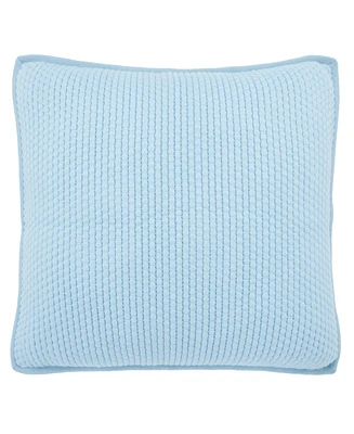 Ihi Home Popcorn Weave Pillow, 22"Sq
