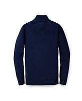 Hope & Henry Men's Half Zip Pullover Sweater in Organic Cotton