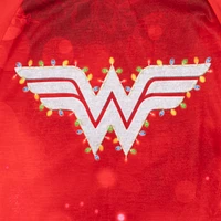 Justice League Girls Dc Comics Wonder Woman Pullover Pajama Shirt and Pants Sleep Set