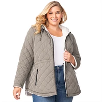 Free Country Plus Switch It Up Cloud Lite Reversible Jacket