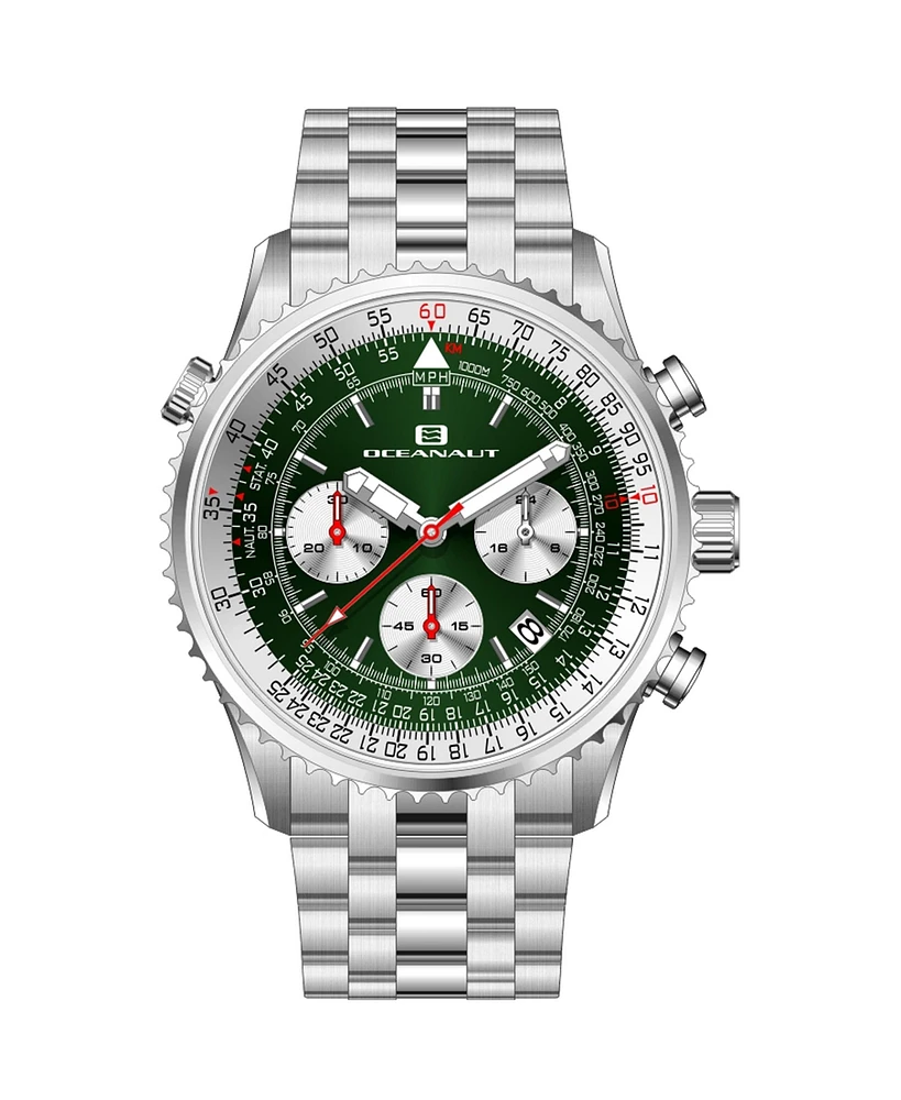 Oceanaut Men's Flight Green Dial Watch