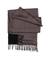 Elizabetta Men's Trastevere - Wool Backed Silk Scarf for Men