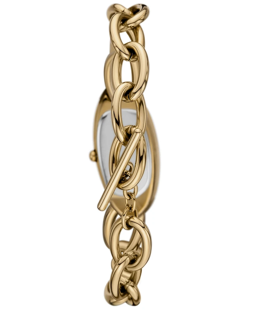 Diesel Women's D-Era Quartz Two-Hand Gold Stainless Steel 38mm