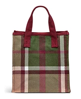 Radley London Autumn Check Open Top Small Grab Bag