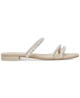 Dolce Vita Women's Tinker Pearl Low Embellished Dress Sandals