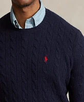 Polo Ralph Lauren Men's Big & Tall Cable-Knit Wool-Cashmere Sweater