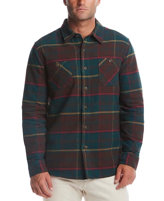 Weatherproof Vintage Men's Plaid Shirt Jacket