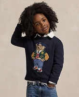 Polo Ralph Lauren Toddler and Little Boys Bear Crewneck Sweater