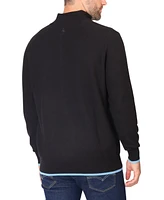 Tailorbyrd Men's Waffle Quarter Zip