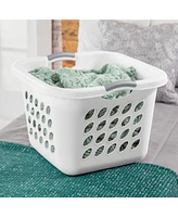 Sterilite 12178006 Ultra Square Laundry Basket with Titanium Inserts (12 Pack)