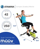 Stamina Products Stamina Wonder Stationary Portable Magnetic Resistance Training Exercise Bike