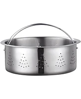 Cooks Standard Classic Stainless Steel 4-piece 12 quart pasta pot cooker steamer multipots