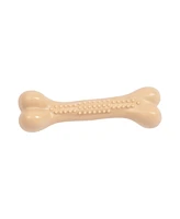 Country Living Recyclable Nylon Chew Dog Bone Toy - Chicken Flavored, Durable and Long-Lasting for Aggressive Chewers