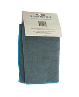 Country Living Marine Blue Microfiber Dog Bath Towel