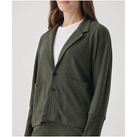 Pact Women's Organic Cotton Airplane Relaxed Blazer
