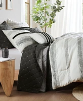 Madison Park Carolina Stripe 7-Pc. Comforter Set