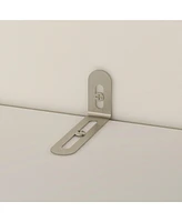 Famapy 6-Door Big Armoires with 2 Hanging Rods, Storage Shelves