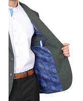 Men's Micro Heathered Check Sportcoat