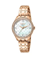 Ferre Milano Women's Classic Mother of pearl Dial Watch