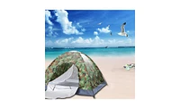 Slickblue 3-4 Person Camping Dome Tent – Camouflage, Waterproof and Portable for Outdoor Adventures