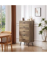 Slickblue 5-Drawer Chest – Spacious and Stylish Storage Solution