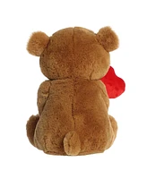 Aurora Medium Sweet Tooth Teddies Valentine Heartwarming Plush Toy Brown 11"