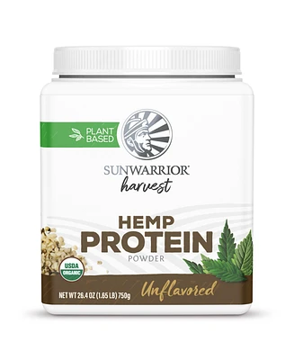 Sunwarrior Harvest Hemp Protein Powder, Balanced Nutrition, All-Natural, Unflavored, Sunwarrior, 750gm