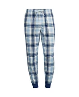 Lands' End Men's Flannel Jogger Pajama Pants