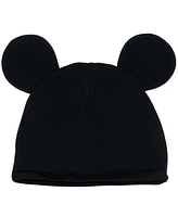 Disney Baby Boys Mickey Mouse 1st Birthday Baby Cosplay Graphic T-Shirt Diaper Cover and Hat 3 Piece Outfit Set