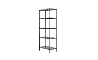 Slickblue Adjustable Floor Standing Carbon Steel Storage Rack