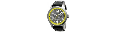 Invicta Men's I-Force Quartz 3 Hand Charcoal Dial Watch