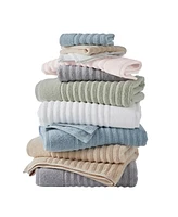 Linery & Co Co. Combed Cotton -Piece Bath Towel Set