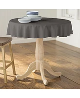 Slickblue 58" Round Tablecloth, Premium Polyester Poplin for Dining & Special Events