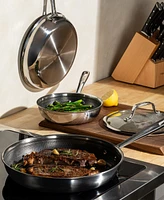 T-Fal Hybrid Mesh Stainless Steel 10.5" Frypan
