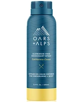 Oars + Alps California Coast Deodorant Spray, 3.4 oz.