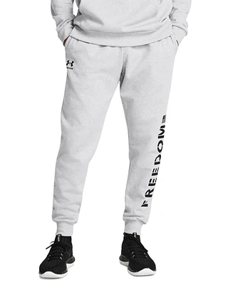 Under Armour Men's Freedom Rival Loose-Tapered Fit Printed Joggers