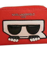 Karl Lagerfeld Paris Leather Zipper Wallet