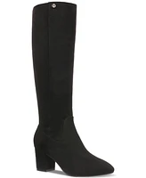 Giani Bernini Women's Maylynee Memory Foam Block Heel Knee High Dress Boots, Created for Macy's