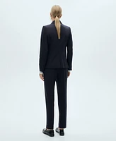 Mango Women's Straight Suit Pants