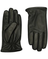 Calvin Klein Men's Injected Leather Gloves