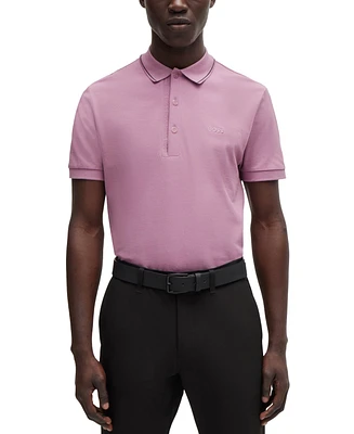 Boss by Hugo Men's Slim-Fit Pique Polo