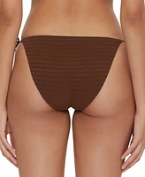 Trina Turk Women's Glimmer Tie Side Bikini Bottoms, Created for Macy's