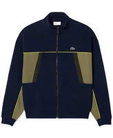 Lacoste Men's Colorblocked Double Face Pique Zip-Up Tracksuit Jacket